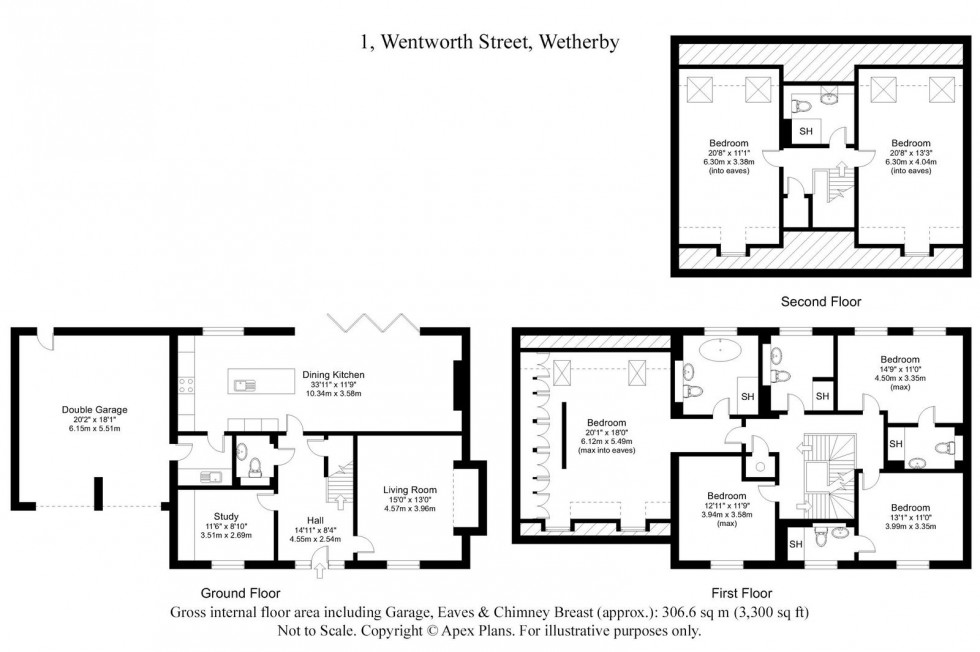 Floorplan for Wetherby, Wentworth Street, LS22 