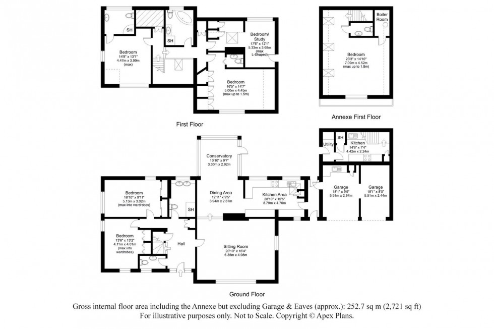 Floorplan for Collingham, Crabtree Hill, LS22