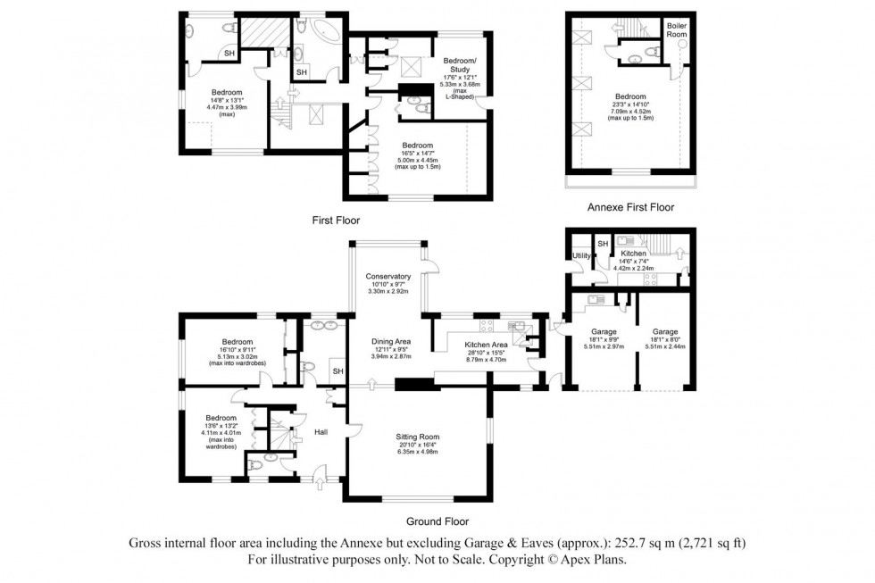 Floorplan for Collingham, Crabtree Hill, LS22