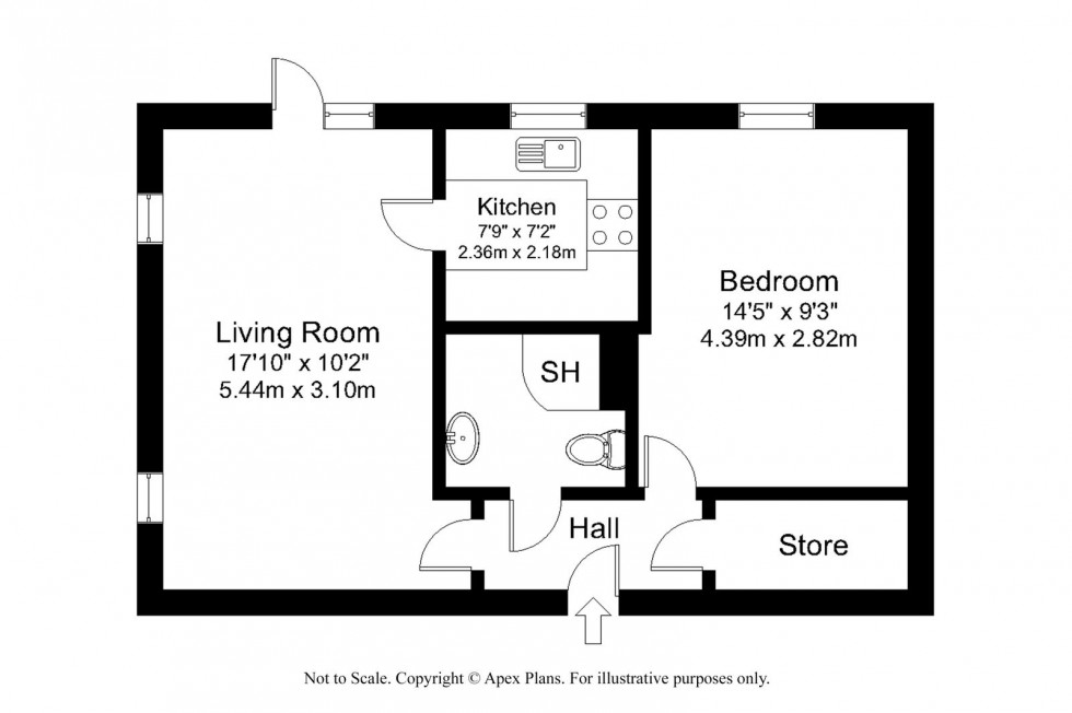 Floorplan for Wetherby, Tatterton Lodge, York Road, LS22 
