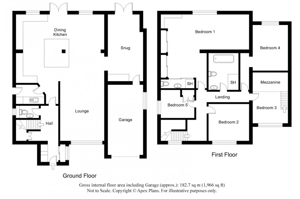 Floorplan for Wetherby ~ Ullswater Drive, LS22 