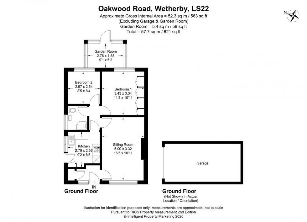 Floorplan for Wetherby ~ Oakwood Road, LS22 