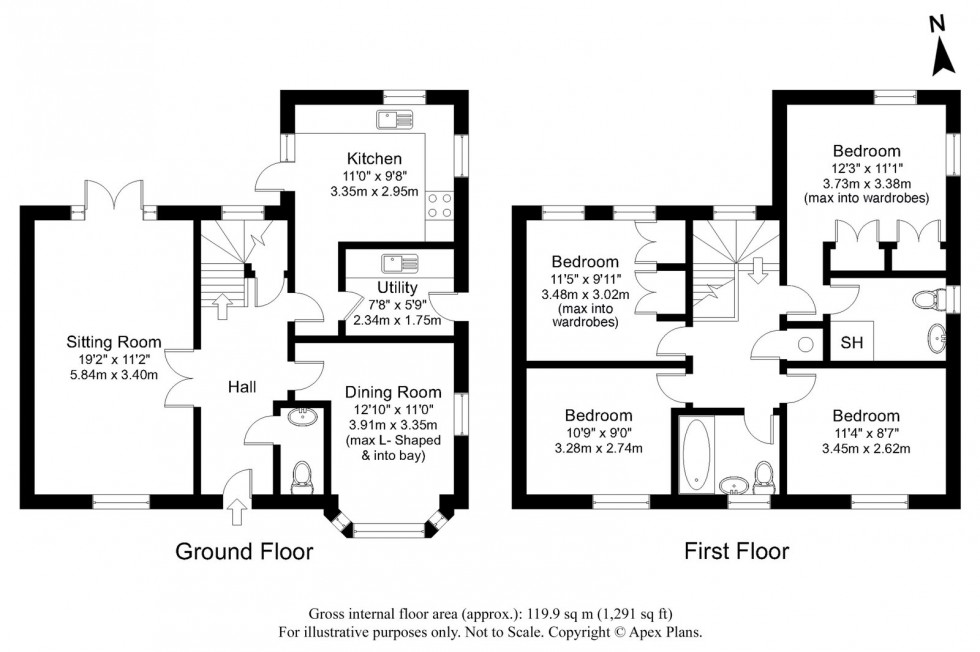 Floorplan for Boston Spa ~ High Street, LS23 