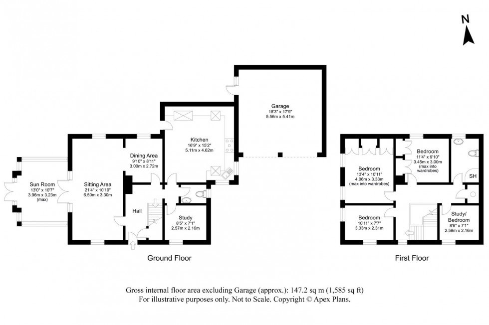 Floorplan for Boston Spa ~ Lime Tree Gardens, LS23 