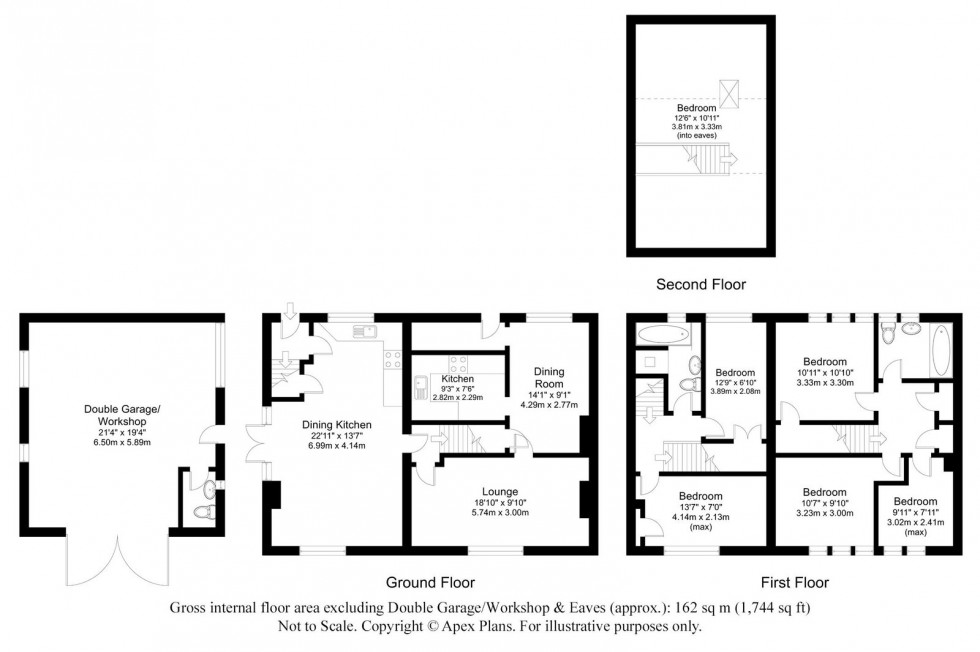 Floorplan for Wetherby ~ Third Avenue, LS22 