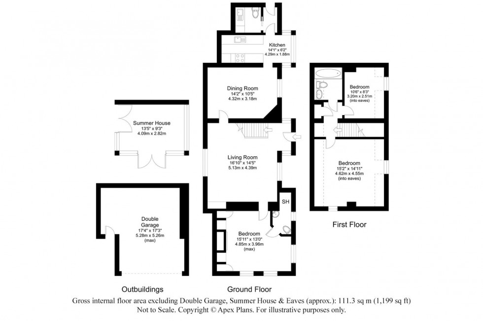 Floorplan for Cattal ~ Chapel Street, York, YO26  