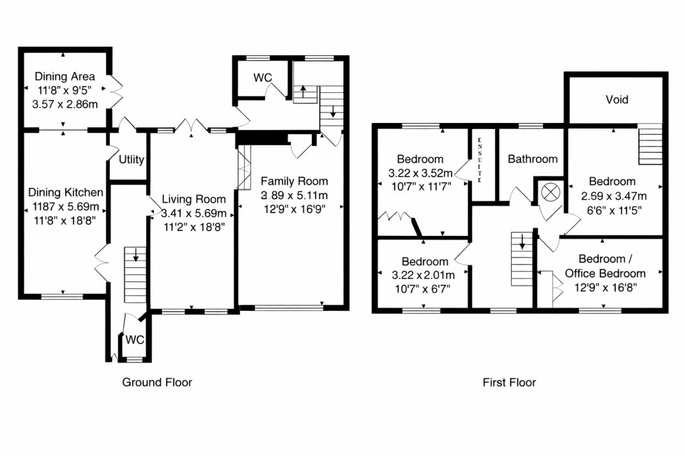 Floorplan for Wetherby ~ Priest Hill Gardens, LS22 