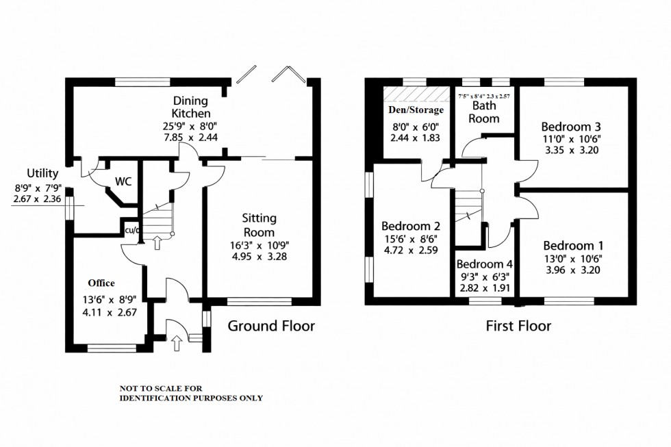 Floorplan for Wetherby ~ Eel Mires Garth, LS22  