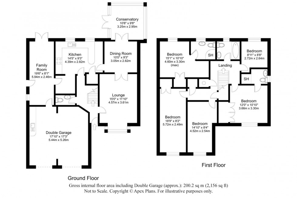 Floorplan for Hillam ~ Hillside Close, LS25 