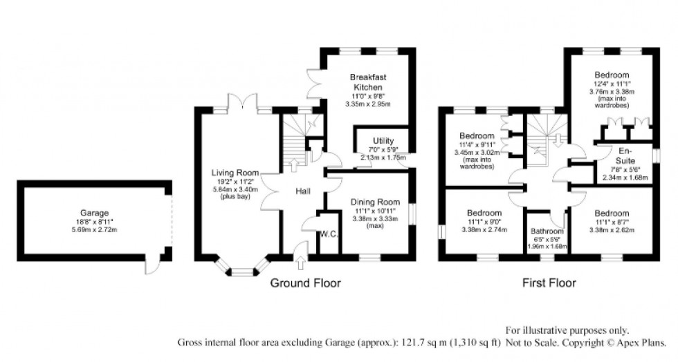 Floorplan for Boston Spa ~ High Street, LS23  