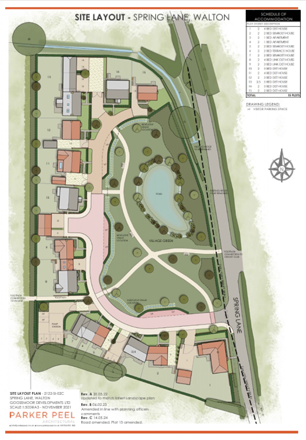 Floorplan for Walton ~ Plot 15, Springs Lane, LS23 