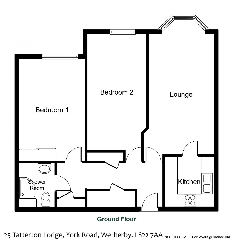 Floorplan for Wetherby, Tatterton Lodge, York Road, LS22