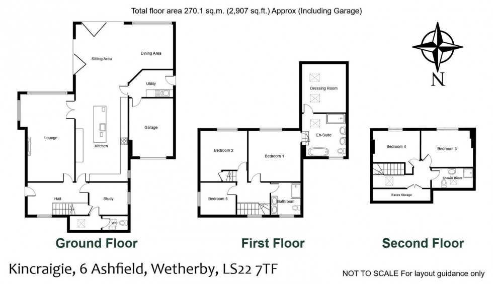 Floorplan for Ashfield, Wetherby, LS22