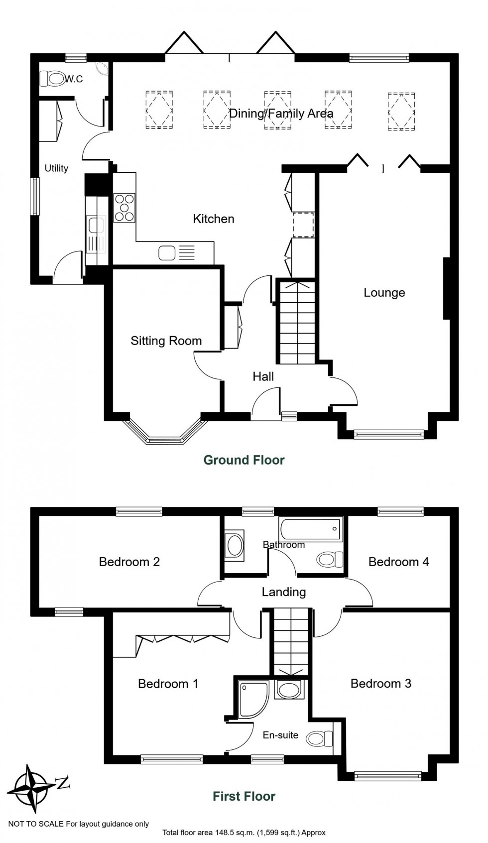 Floorplan for Thorp Arch, Walton Chase, Wetherby, LS23