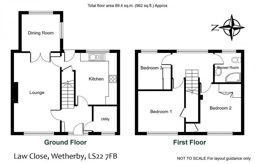 Floorplan for Wetherby, Law Close, LS22 
