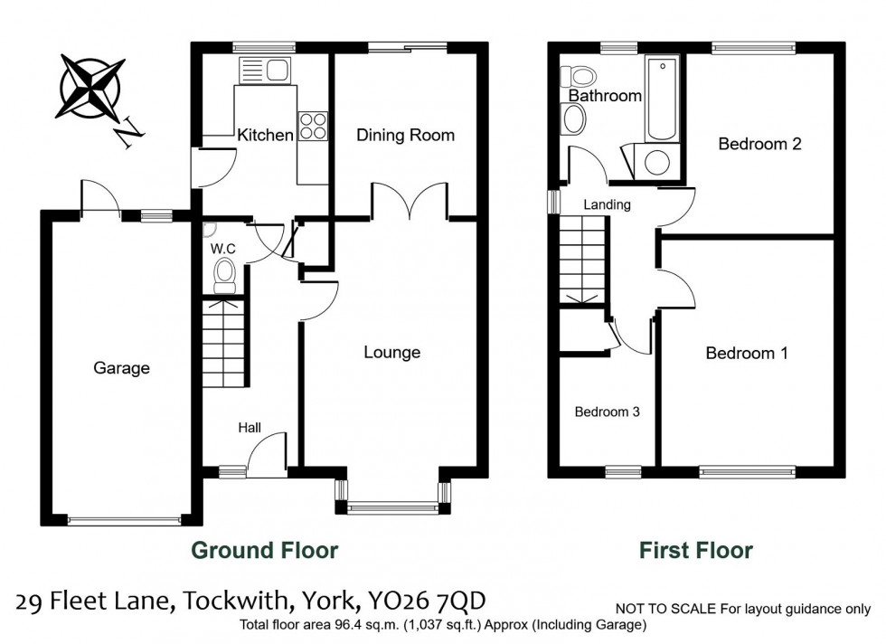 Floorplan for Tockwith, Fleet Lane, York, YO26 