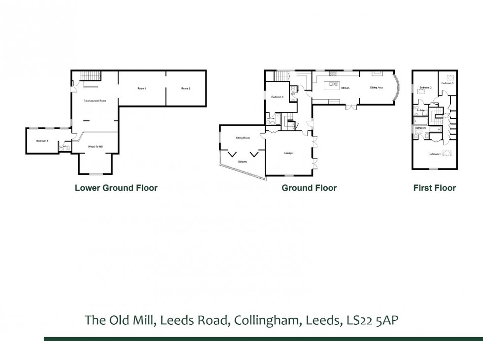 Floorplan for Collingham, Leeds Road, LS22