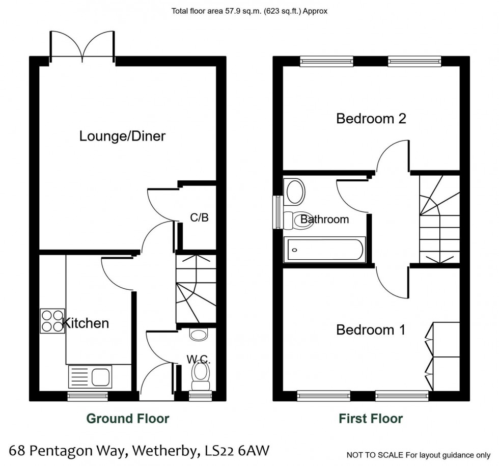 Floorplan for Wetherby, Pentagon Way, Spofforth Hill, LS22