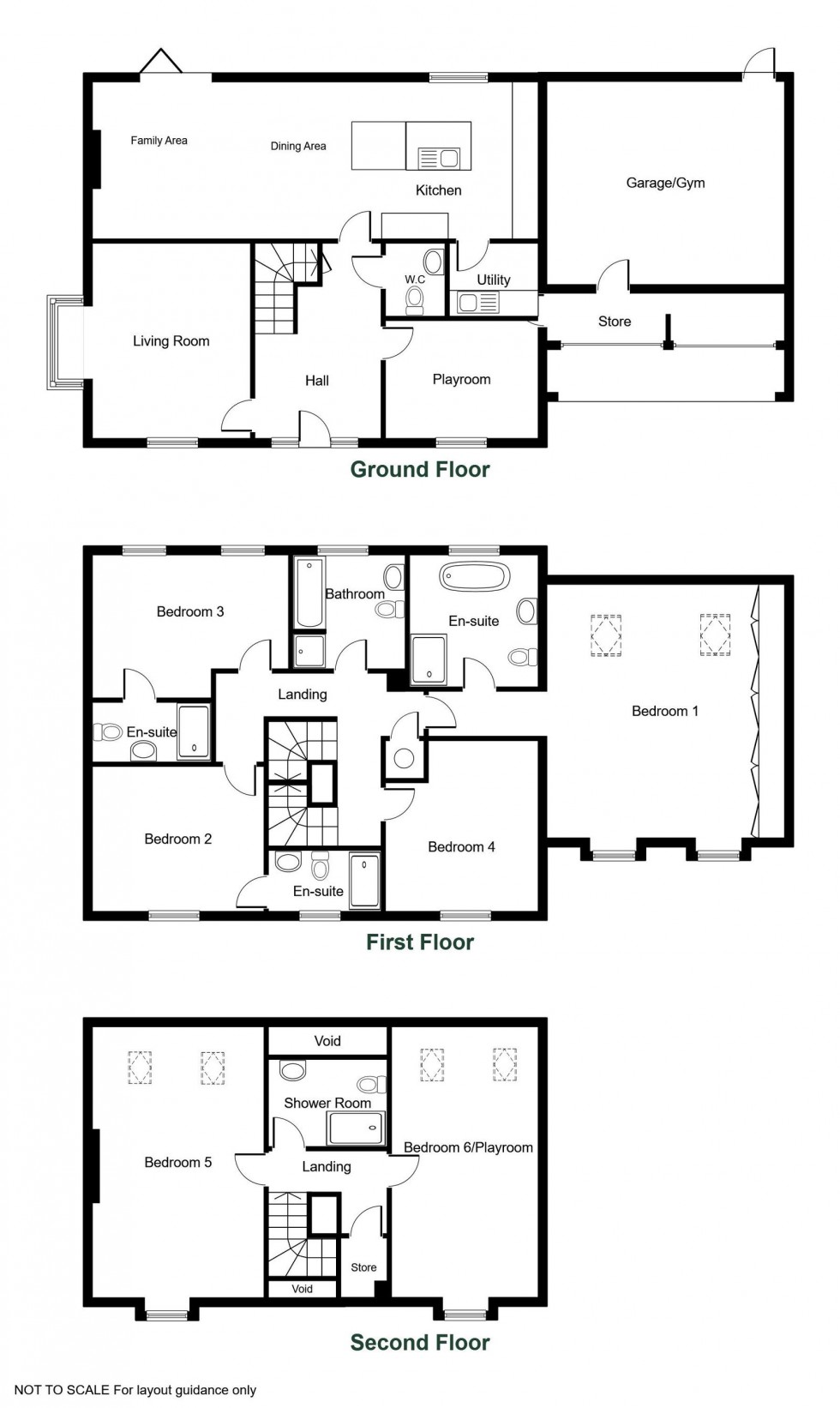 Floorplan for Wetherby, Wentworth Street, Spofforth Park, LS22