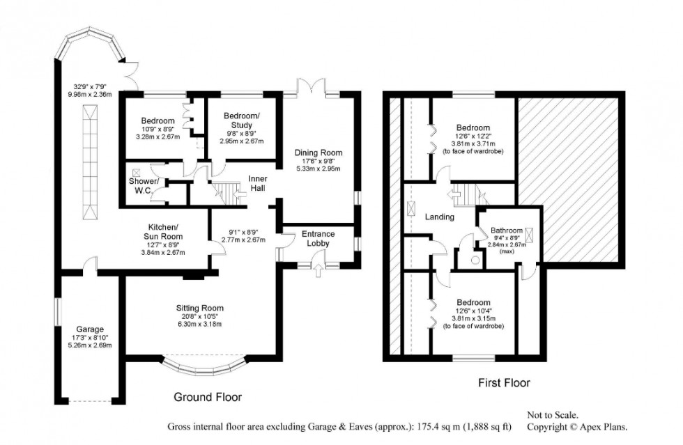 Floorplan for Wetherby, Chatsworth Drive, LS22