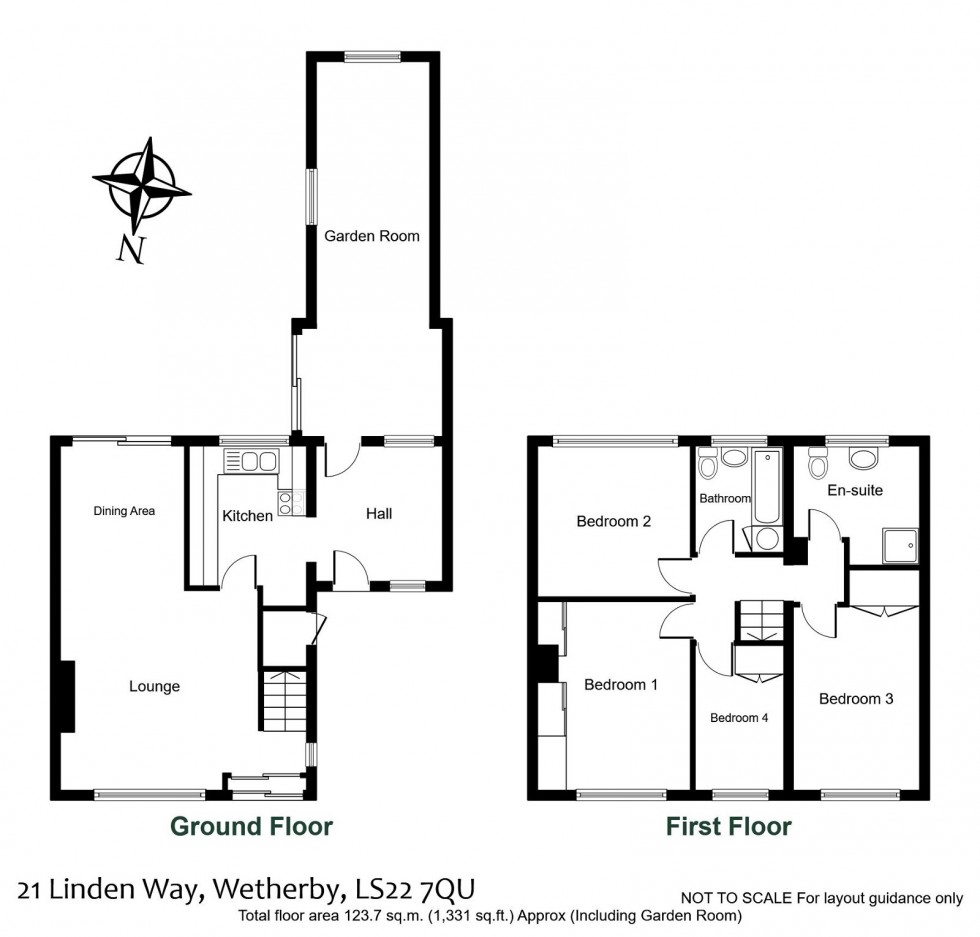 Floorplan for Wetherby, Linden Way, LS22