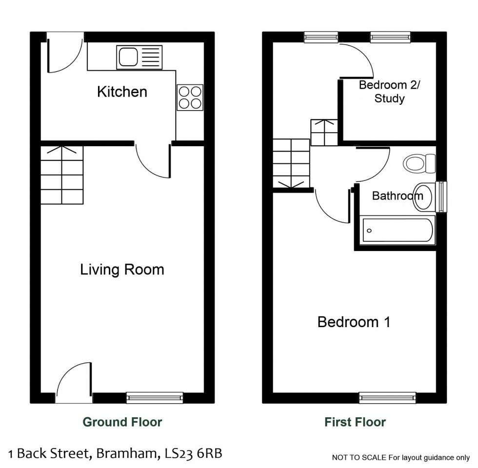 Floorplan for Bramham, Back Street, Wetherby, LS23 