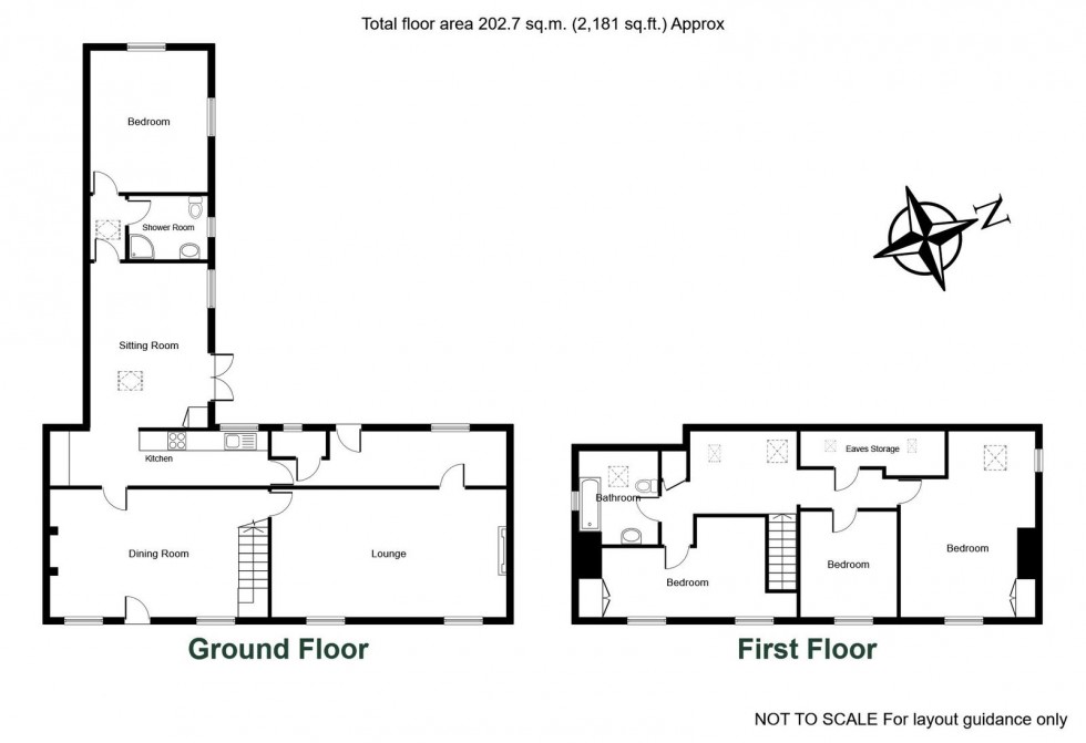 Floorplan for Spofforth, Castle Street,Harrogate, HG3