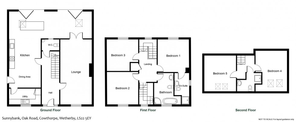 Floorplan for Cowthorpe, Oak Road, LS22 