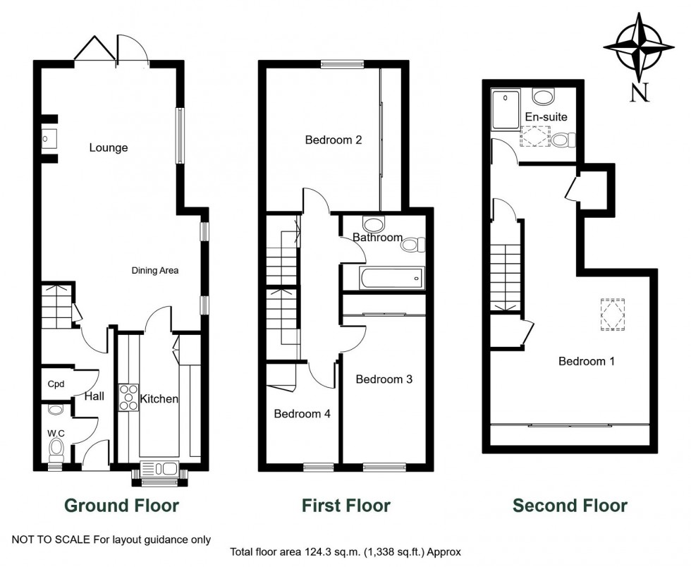 Floorplan for Wetherby, Thorp Arch, Walton Gardens, LS23
