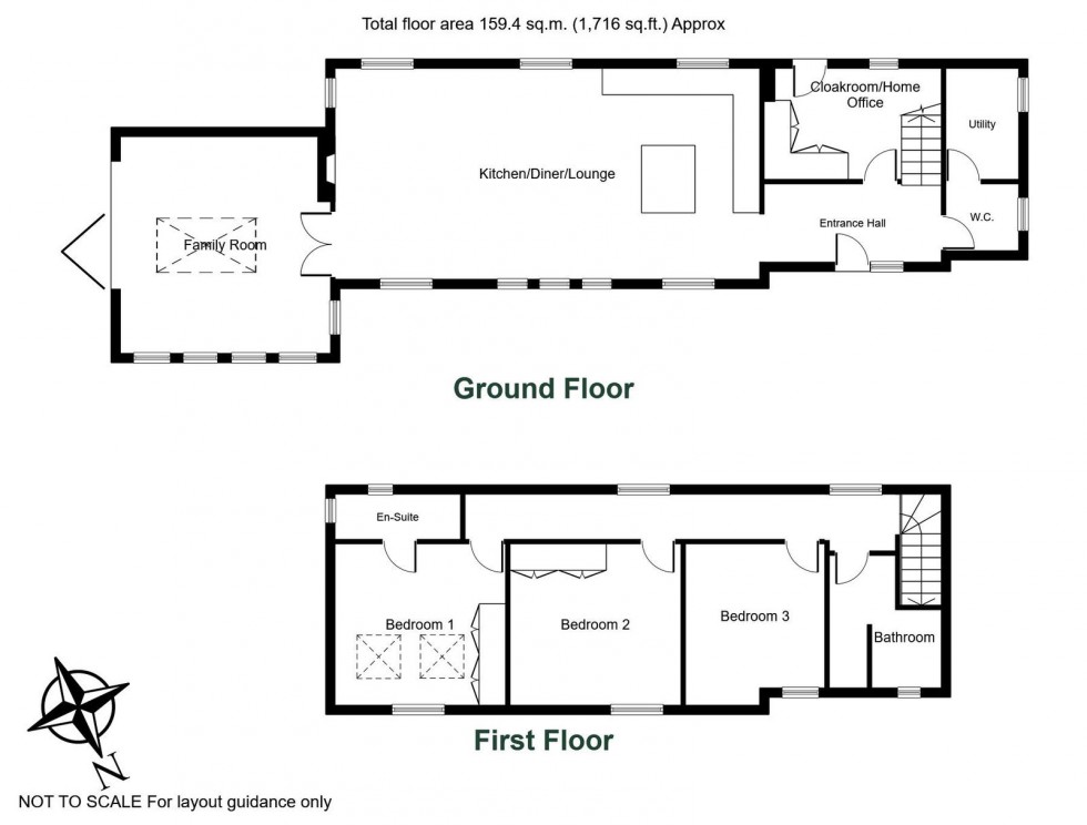 Floorplan for Kirk Deighton, Main Street, LS22