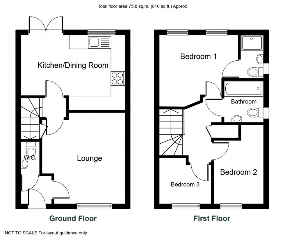 Floorplan for Wetherby, Great North Close, LS22