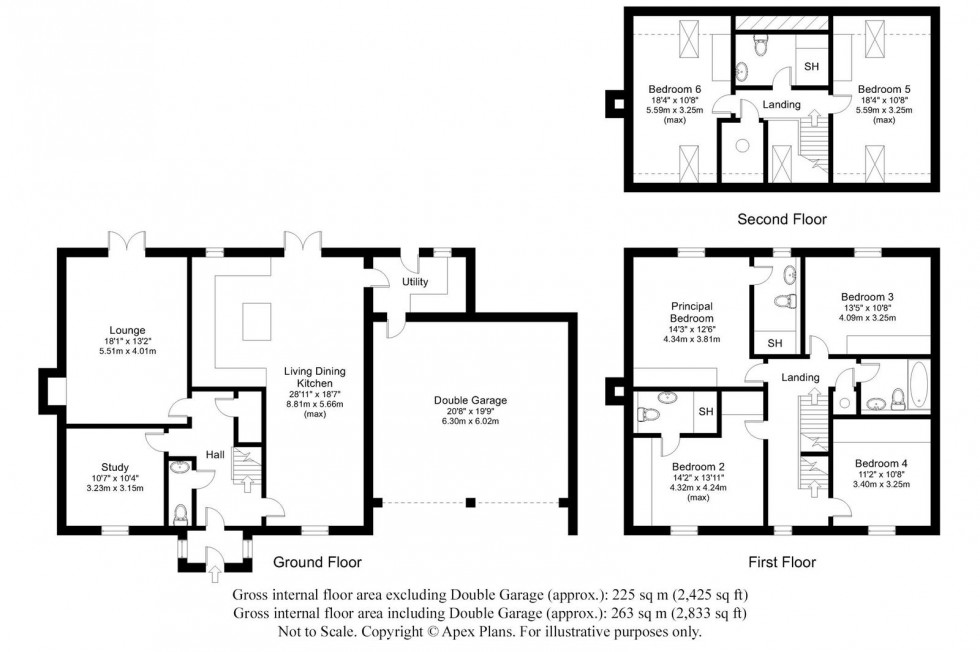 Floorplan for Green Garth, Little Ribston, LS22 