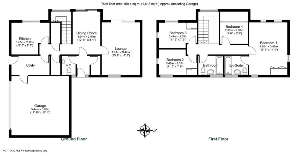Floorplan for Bickerton, Nr Wetherby, Chapel Close, LS22