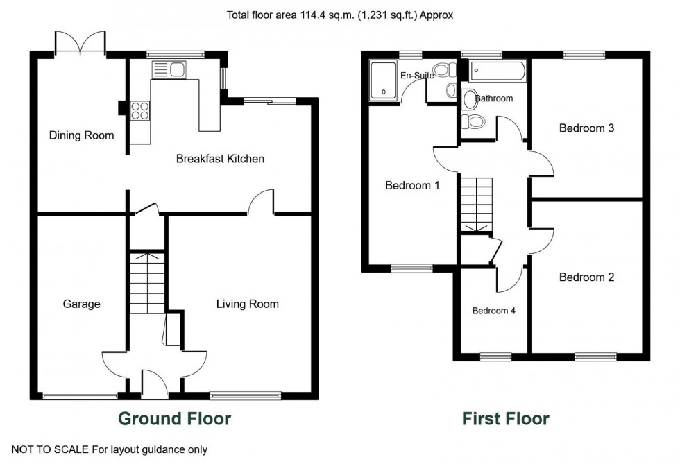 Floorplan for Pine Close, Wetherby, LS22