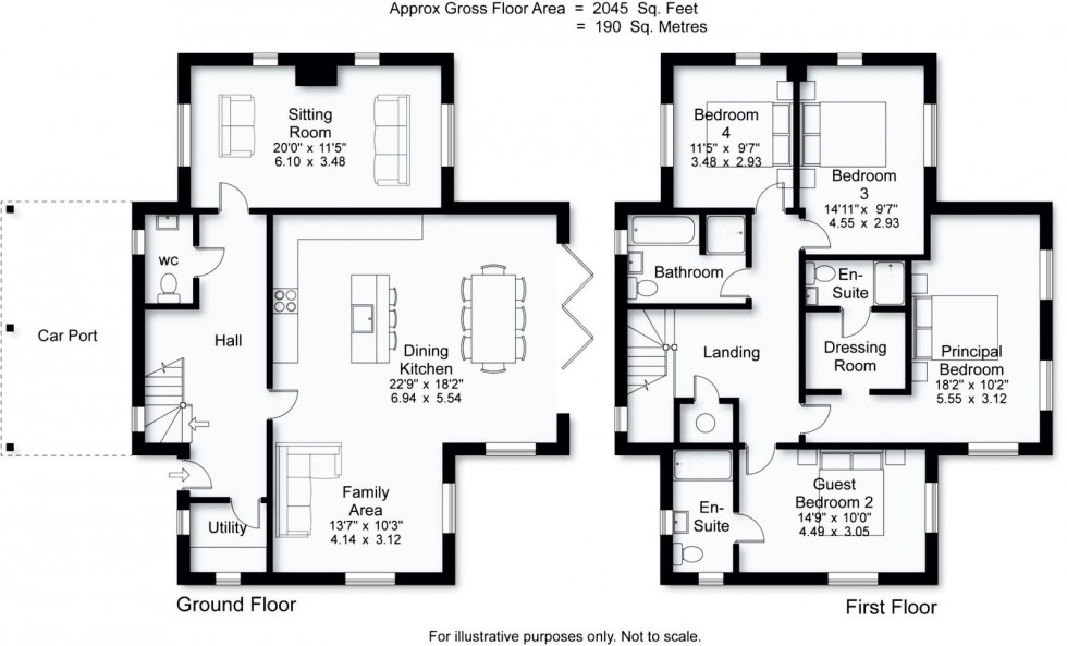 Floorplan for Cowthorpe, The Green, LS22