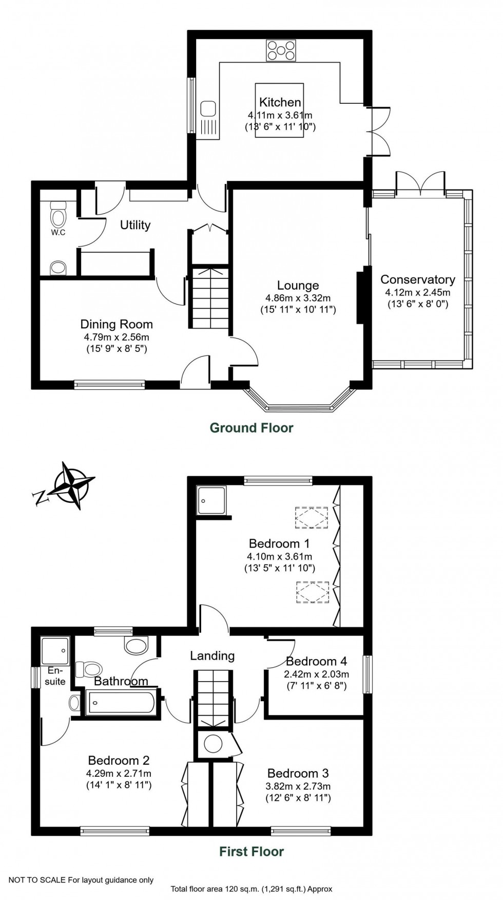Floorplan for Bramham, Lyndon Close, LS23 