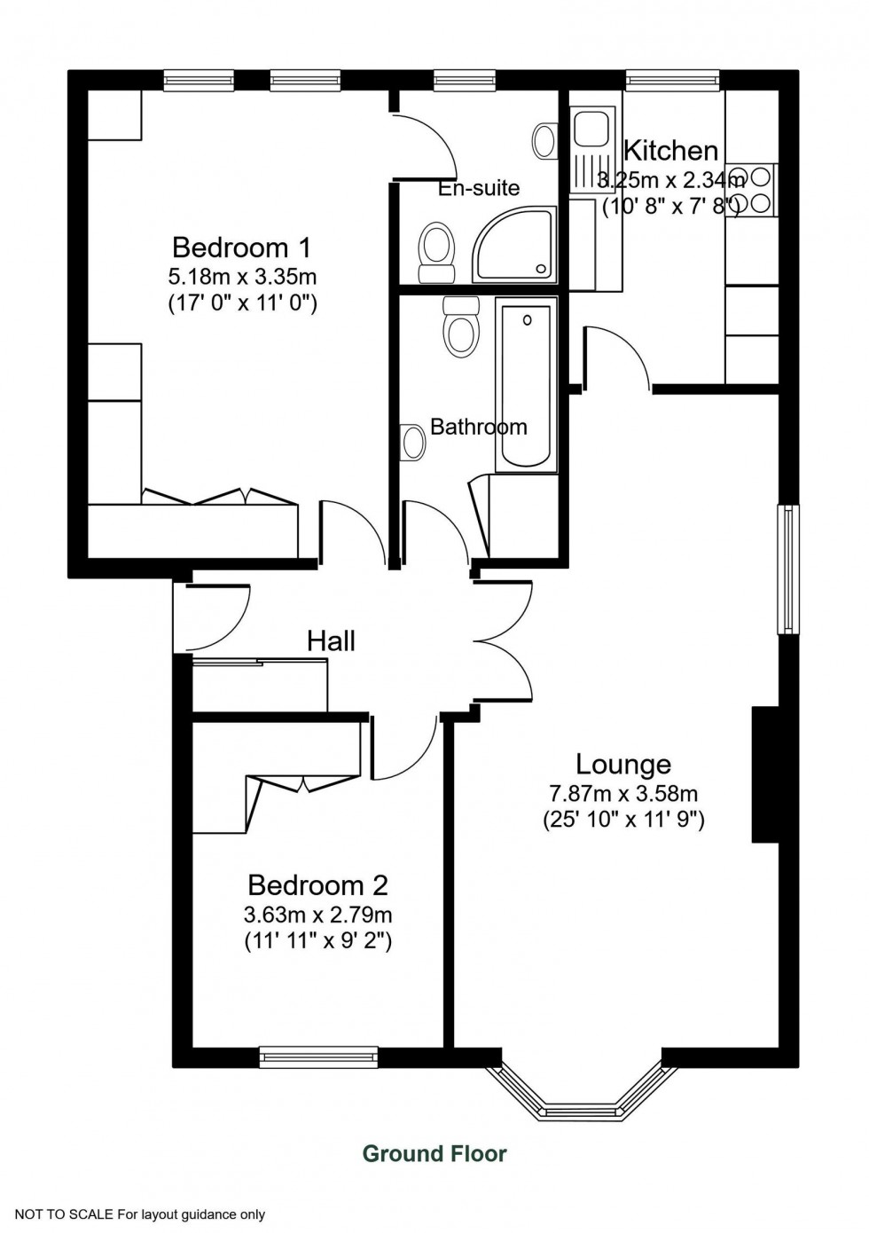 Floorplan for Boston Spa, Riverdale Gardens, LS23 