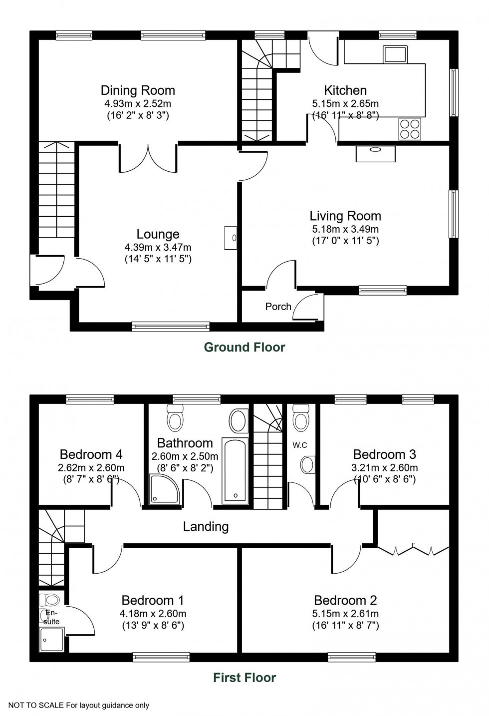 Floorplan for Scarcroft, Grange Cottages, Wetherby Road, Leeds, LS14 