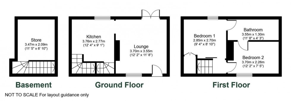 Floorplan for St. James Street, Wetherby, LS22 6RS