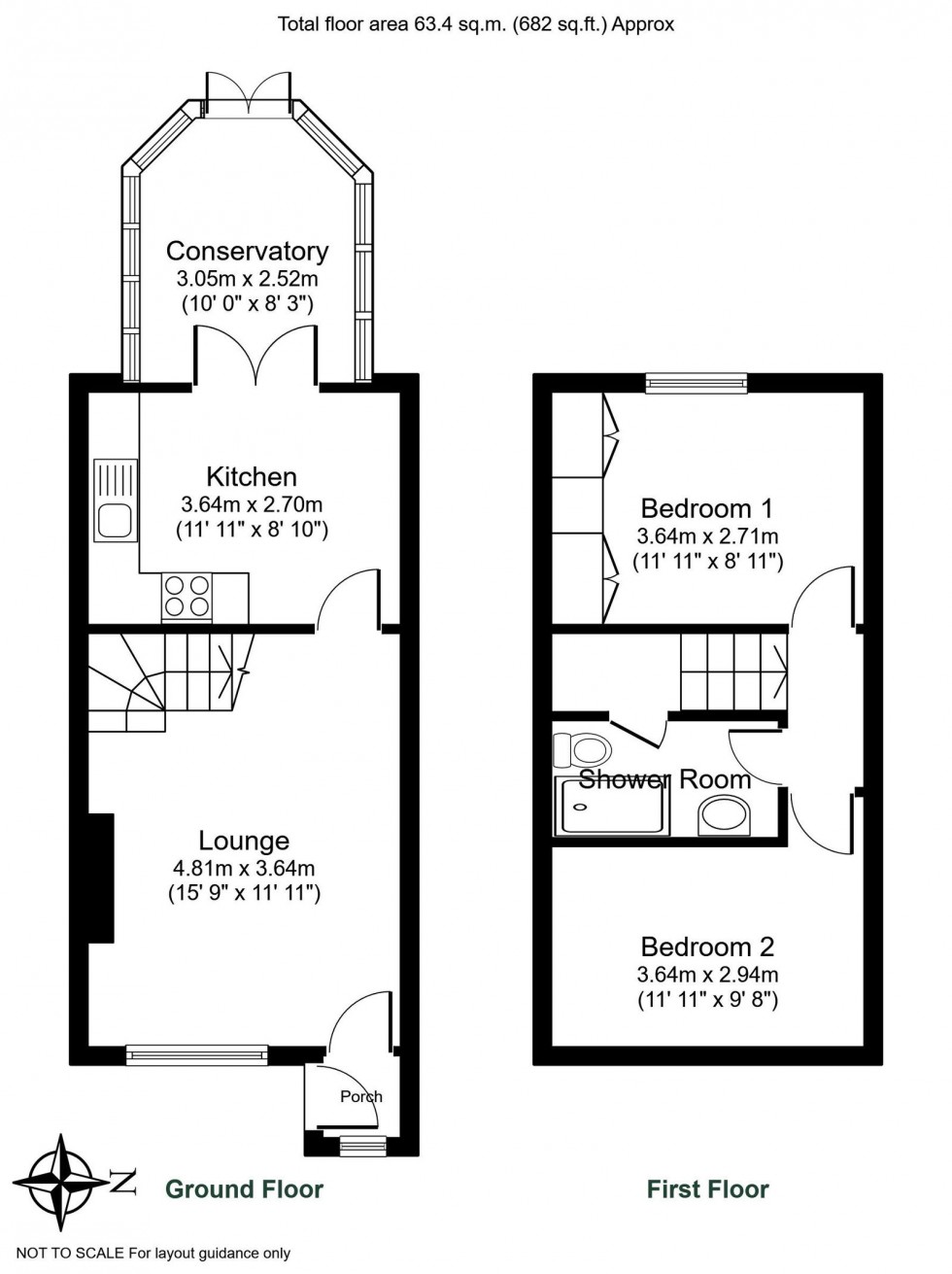 Floorplan for Wetherby, Moorlands View, LS22 